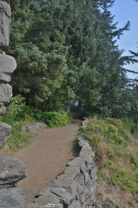 Trail from the CCC West Shelter